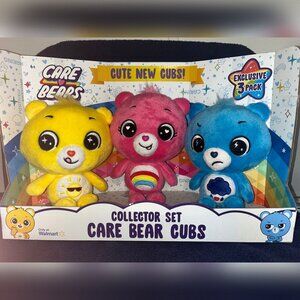 Care Bears 3-Pack Care Bear Cubs Exclusive Collector Set Brand New!